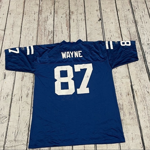 Reggie Wayne Indianapolis Colts Reebok NFL Football Jersey - Picture 2 of 8